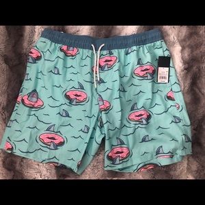 Men’s Donut/Shark Swim Trunks